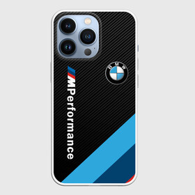 Чехол для iPhone 13 Pro с принтом BMW M PERFORMANCE в Кировске,  |  | bmw | bmw motorsport | bmw performance | carbon | m | motorsport | performance | sport | бмв | карбон | моторспорт | спорт
