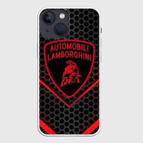 Чехол для iPhone 13 mini с принтом Lamborghini | Ламборгини в Кировске,  |  | audi | auto | aventador | lamborghini | murcielago | urus | авто | автомобиль | ам | ламба | ламборгини | машина | машины | спорткар | урус