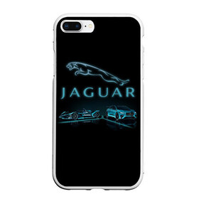 Чехол для iPhone 7Plus/8 Plus матовый с принтом Jaguar в Кировске, Силикон | Область печати: задняя сторона чехла, без боковых панелей | auto | jaguar | xf | xk | авто | автомобиль | ам | машина | машины | ягуар