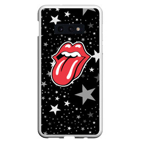 Чехол для Samsung S10E с принтом rolling stones star в Кировске, Силикон | Область печати: задняя сторона чехла, без боковых панелей | mick jagger | music | rock | rolling stones | музыка | рок