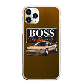 Чехол для iPhone 11 Pro Max матовый с принтом Boss Racing в Кировске, Силикон |  | auto | check point | city style | jdm | street racing | авто | автомобиль | ам | гонщик | ждм | машина | скорость | стритрейсеры | уличные гонки