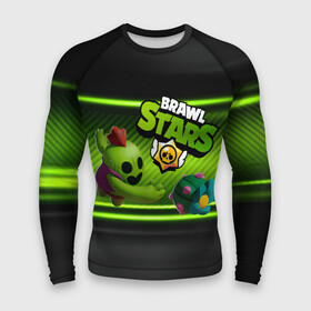 Мужской рашгард 3D с принтом brawn stars Spike Спайк в Кировске,  |  | brawl | brawl stars | brawlstars | brawl_stars | jessie | poco | бравл | бравлстарс | поко