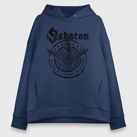 Женское худи Oversize хлопок с принтом Sabaton в Кировске, френч-терри — 70% хлопок, 30% полиэстер. Мягкий теплый начес внутри —100% хлопок | боковые карманы, эластичные манжеты и нижняя кромка, капюшон на магнитной кнопке | battle | panzerkampf | primo victoria | sabaton | the art of war | the great war | атака мертвецов | бисмарк | броден | войны | группа | йоаким | латный ботинок | метал | ночные ведьмы | пауэр | рок | рыцарские доспехи | сабатон