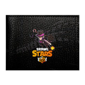 Обложка для студенческого билета с принтом Brawl stars Mortis Мортис в Кировске, натуральная кожа | Размер: 11*8 см; Печать на всей внешней стороне | Тематика изображения на принте: brawl | brawl stars | brawlstars | brawl_stars | jessie | mortis | бравл | бравлстарс | ворон | мортис