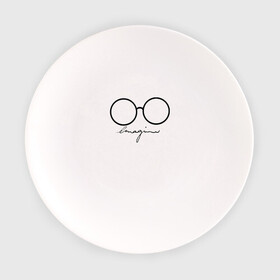 Тарелка с принтом Imagine John Lennon в Кировске, фарфор | диаметр - 210 мм
диаметр для нанесения принта - 120 мм | autograph | beatles | imagine | john | lennon | the beatles | автограф | битлз | битлы | голубая | группа | джинса | джинсовая | джинсовый | джон | купить | леннон | леннона | очки | с группы