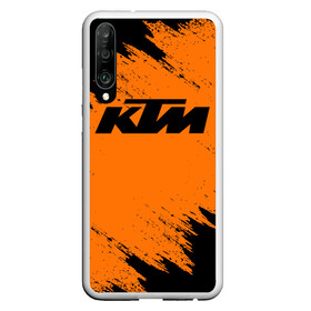 Чехол для Honor P30 с принтом KTM в Кировске, Силикон | Область печати: задняя сторона чехла, без боковых панелей | enduro | ktm | moto | motocycle | sportmotorcycle | ктм | мото | мотоспорт