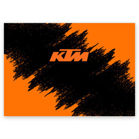 Поздравительная открытка с принтом KTM в Кировске, 100% бумага | плотность бумаги 280 г/м2, матовая, на обратной стороне линовка и место для марки
 | Тематика изображения на принте: enduro | ktm | moto | moto sport | motocycle | sportmotorcycle | ктм | мото | мото спорт | мотоспорт | спорт мото