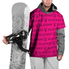 Накидка на куртку 3D с принтом PLAYBOY | ПЛЕЙБОЙ (Z) в Кировске, 100% полиэстер |  | brand | brazzers | fake taxi | faketaxi | hub | mode | playboy | бразерс | бренд | мода | фейк такси