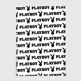 Постер с принтом PLAYBOY в Кировске, 100% бумага
 | бумага, плотность 150 мг. Матовая, но за счет высокого коэффициента гладкости имеет небольшой блеск и дает на свету блики, но в отличии от глянцевой бумаги не покрыта лаком | brand | brazzers | fake taxi | faketaxi | hub | mode | playboy | бразерс | бренд | мода | фейк такси