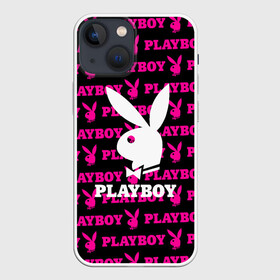 Чехол для iPhone 13 mini с принтом PLAYBOY | ПЛЕЙБОЙ (Z) в Кировске,  |  | brand | brazzers | fake taxi | faketaxi | hub | mode | playboy | бразерс | бренд | мода | фейк такси