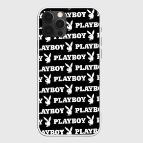 Чехол для iPhone 12 Pro Max с принтом PLAYBOY PATTERN | ПЛЕЙБОЙ ПАТТЕРН (Z) в Кировске, Силикон |  | Тематика изображения на принте: brand | brazzers | fake taxi | faketaxi | hub | mode | playboy | бразерс | бренд | мода | фейк такси