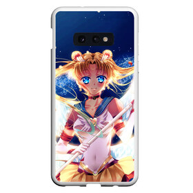 Чехол для Samsung S10E с принтом SAILOR MOON в Кировске, Силикон | Область печати: задняя сторона чехла, без боковых панелей | anime | japan | manga | sailor moon | аниме | девочка | девушка | лунная призма | манга | сейлор мун | сэйлор мун | япония