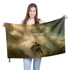 Флаг 3D с принтом Sabaton в Кировске, 100% полиэстер | плотность ткани — 95 г/м2, размер — 67 х 109 см. Принт наносится с одной стороны | battle | panzerkampf | primo victoria | sabaton | the art of war | the great war | атака мертвецов | бисмарк | броден | войны | группа | йоаким | латный ботинок | метал | ночные ведьмы | пауэр | рок | рыцарские доспехи | сабатон