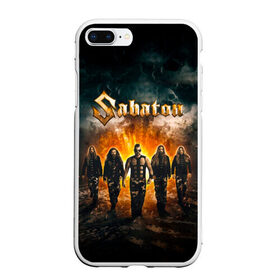 Чехол для iPhone 7Plus/8 Plus матовый с принтом Sabaton в Кировске, Силикон | Область печати: задняя сторона чехла, без боковых панелей | battle | panzerkampf | primo victoria | sabaton | the art of war | the great war | атака мертвецов | бисмарк | броден | войны | группа | йоаким | латный ботинок | метал | ночные ведьмы | пауэр | рок | рыцарские доспехи | сабатон