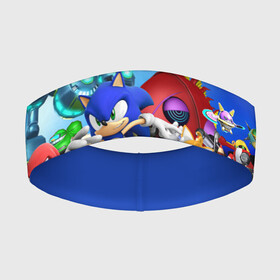 Повязка на голову 3D с принтом SONIC в Кировске,  |  | hedgehog | metal sonic | silver | silver the hedgehog | sonic | sonic boom | sonic the hedgehog | еж | ёж сонник | ежик | игры | кино | соник | соник в кино | сонник | фильм