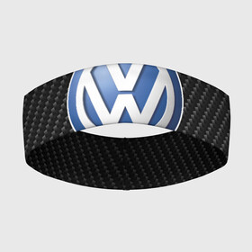 Повязка на голову 3D с принтом Volkswagen Logo | Фольксваген Лого в Кировске,  |  | amarok | arteon | caravelle | golf | polo | scirocco | teramont | tiguan | to | touareg | transporter | volkswagen | vw | авто | автомобиль | ам | бренд | карбон | машина | машины | народный автомобиль | фольксваген