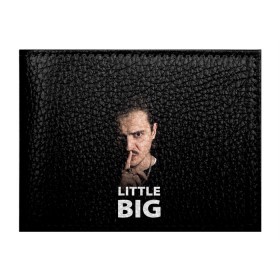 Обложка для студенческого билета с принтом Little Big. Илья Прусикин в Кировске, натуральная кожа | Размер: 11*8 см; Печать на всей внешней стороне | little big | евровидение | илья прусикин