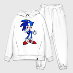 Мужской костюм хлопок OVERSIZE с принтом SONIC в Кировске,  |  | hedgehog | metal sonic | silver | silver the hedgehog | sonic | sonic boom | sonic the hedgehog | еж | ёж сонник | ежик | игры | кино | соник | соник в кино | сонник | фильм