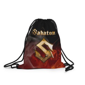 Рюкзак-мешок 3D с принтом SABATON в Кировске, 100% полиэстер | плотность ткани — 200 г/м2, размер — 35 х 45 см; лямки — толстые шнурки, застежка на шнуровке, без карманов и подкладки | Тематика изображения на принте: sabaton | skull | даниель муллбак | йоаким броден | крис рёланд | оскар монтелиус | пэр сундстрём | рикард сунден | сабатон | скелет | тоббе энглунд | томми юханссон | ханнес ван дал | черепа