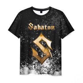 Мужская футболка 3D с принтом SABATON в Кировске, 100% полиэфир | прямой крой, круглый вырез горловины, длина до линии бедер | Тематика изображения на принте: sabaton | skull | даниель муллбак | йоаким броден | крис рёланд | оскар монтелиус | пэр сундстрём | рикард сунден | сабатон | скелет | тоббе энглунд | томми юханссон | ханнес ван дал | черепа