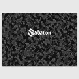 Поздравительная открытка с принтом SABATON | САБАТОН (Z) в Кировске, 100% бумага | плотность бумаги 280 г/м2, матовая, на обратной стороне линовка и место для марки
 | Тематика изображения на принте: sabaton | skull | даниель муллбак | йоаким броден | крис рёланд | оскар монтелиус | пэр сундстрём | рикард сунден | сабатон | скелет | тоббе энглунд | томми юханссон | ханнес ван дал | черепа