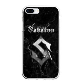 Чехол для iPhone 7Plus/8 Plus матовый с принтом SABATON в Кировске, Силикон | Область печати: задняя сторона чехла, без боковых панелей | sabaton | даниель муллбак | йоаким броден | крис рёланд | оскар монтелиус | пэр сундстрём | рикард сунден | сабатон | тоббе энглунд | томми юханссон | ханнес ван дал