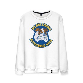 Мужской свитшот хлопок с принтом GO BULLDOGS в Кировске, 100% хлопок |  | archie | betty cooper | cw | go bulldogs | jughead | pop s | riverdale | vdgerir | ривердейл | сидаб