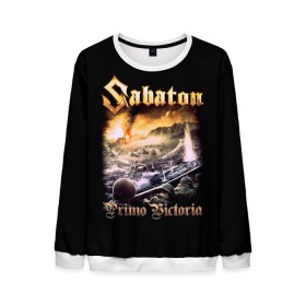 Мужской свитшот 3D с принтом SABATON. в Кировске, 100% полиэстер с мягким внутренним слоем | круглый вырез горловины, мягкая резинка на манжетах и поясе, свободная посадка по фигуре | sabaton | даниель муллбак | йоаким броден | крис рёланд | оскар монтелиус | пэр сундстрём | рикард сунден | сабатон | тоббе энглунд | томми юханссон | ханнес ван дал