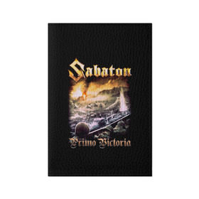 Обложка для паспорта матовая кожа с принтом SABATON. в Кировске, натуральная матовая кожа | размер 19,3 х 13,7 см; прозрачные пластиковые крепления | sabaton | даниель муллбак | йоаким броден | крис рёланд | оскар монтелиус | пэр сундстрём | рикард сунден | сабатон | тоббе энглунд | томми юханссон | ханнес ван дал