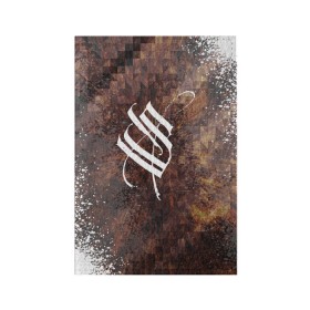 Обложка для паспорта матовая кожа с принтом Stigmata в Кировске, натуральная матовая кожа | размер 19,3 х 13,7 см; прозрачные пластиковые крепления | Тематика изображения на принте: music | rock | stigmata | альтернатива | музыка | рок | стигмата | тарас уманский