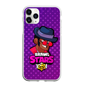 Чехол для iPhone 11 Pro Max матовый с принтом Brawl stars Брок в Кировске, Силикон |  | brawl | brawl stars | brawlstars | brawl_stars | jessie | бравл | бравлстарс | брок | ворон