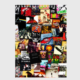 Скетчбук с принтом Альбомы лучших РОК групп в Кировске, 100% бумага
 | 48 листов, плотность листов — 100 г/м2, плотность картонной обложки — 250 г/м2. Листы скреплены сверху удобной пружинной спиралью | Тематика изображения на принте: ac | beatles | clash | day | dc | floyd | green | korn | marshmello | music | nirvana | punk | rammstein | rock | sabaton | slayer | slipknot | toxic | альбом | альбомы | группы | лучшие | музыка | нирвана | рок