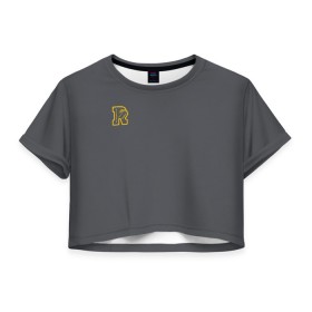 Женская футболка Crop-top 3D с принтом RIVERDALE в Кировске, 100% полиэстер | круглая горловина, длина футболки до линии талии, рукава с отворотами | archie | go bulldogs | jughead | pop s | riverdale | vdgerir