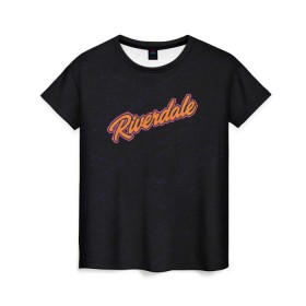 Женская футболка 3D с принтом POP`S в Кировске, 100% полиэфир ( синтетическое хлопкоподобное полотно) | прямой крой, круглый вырез горловины, длина до линии бедер | archie | cw | go bulldogs | jughead | pop s | riverdale | vdgerir | ривердейл | сидаб