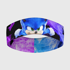 Повязка на голову 3D с принтом SONIC в Кировске,  |  | hedgehog | metal sonic | silver | silver the hedgehog | sonic | sonic boom | sonic the hedgehog | еж | ёж сонник | ежик | игры | кино | соник | соник в кино | сонник | фильм