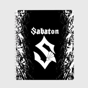 Тетрадь с принтом SABATON в Кировске, 100% бумага | 48 листов, плотность листов — 60 г/м2, плотность картонной обложки — 250 г/м2. Листы скреплены сбоку удобной пружинной спиралью. Уголки страниц и обложки скругленные. Цвет линий — светло-серый
 | Тематика изображения на принте: sabaton | даниель муллбак | йоаким броден | крис рёланд | оскар монтелиус | пэр сундстрём | рикард сунден | сабатон | тоббе энглунд | томми юханссон | ханнес ван дал