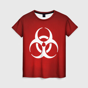 Женская футболка 3D с принтом Plague Inc (Коронавирус) в Кировске, 100% полиэфир ( синтетическое хлопкоподобное полотно) | прямой крой, круглый вырез горловины, длина до линии бедер | 2019 | biohazard | china | coronavirus | covid 19 | inc | medicine | ncov | ncov19 | ncov2019 | plague | survivor | virus | warning | вирус | китай | коронавирус | медик | медицина