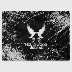 Плед 3D с принтом Hollywood Undead в Кировске, 100% полиэстер | закругленные углы, все края обработаны. Ткань не мнется и не растягивается | charlie scene | danny | funny man | hollywood | hollywood undead | j dog | johnny 3 tears | undead | андед | голивуд | голливудская нежить | группа | кранккор | метал | нежить | реп | рок | рэп | рэпкор