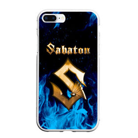 Чехол для iPhone 7Plus/8 Plus матовый с принтом SABATON в Кировске, Силикон | Область печати: задняя сторона чехла, без боковых панелей | sabaton | даниель муллбак | йоаким броден | крис рёланд | оскар монтелиус | пэр сундстрём | рикард сунден | сабатон | тоббе энглунд | томми юханссон | ханнес ван дал