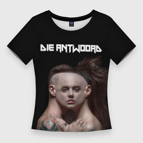 Женская футболка 3D Slim с принтом Die Antwoord. House of zef в Кировске,  |  | 2020 | album | die antwoord | house of zef | ninja | yolandi | альбом | йоланди | ниндзя | обложка