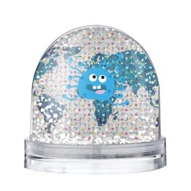 Снежный шар с принтом covid-19 на карте коронавирус в Кировске, Пластик | Изображение внутри шара печатается на глянцевой фотобумаге с двух сторон | covid 19 | коронавирус | на карте мира