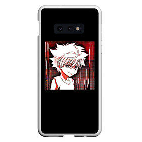 Чехол для Samsung S10E с принтом Hunter x Hunter Киллуа Killua в Кировске, Силикон | Область печати: задняя сторона чехла, без боковых панелей | hunterxhunter | hxh | killua | killua zoldyck | аниме | каваи | манга | охотник х охотник | охотникхохотник