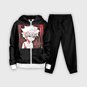 Детский костюм 3D с принтом Hunter x Hunter Киллуа Killua в Кировске,  |  | hunterxhunter | hxh | killua | killua zoldyck | аниме | каваи | манга | охотник х охотник | охотникхохотник