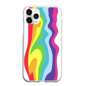 Чехол для iPhone 11 Pro матовый с принтом Радуга (Oko) в Кировске, Силикон |  | 1 | oko | апреля | биба | боба | весело | друг | единорог | единорожка | лайки | око | подруга | прикол | радуга | радужный | разноцветная | река | смайл | смешно | тошнит | треш | улыбка | фон | цвета | цветная
