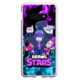 Чехол для Samsung S10E с принтом BRAWL STARS FRANK в Кировске, Силикон | Область печати: задняя сторона чехла, без боковых панелей | Тематика изображения на принте: bibi | brawl stars | brawl stars frank | brawler | emz | frank | биби | бравл старз | бравлер | игры | фрэнк | эмз