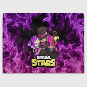 Плед 3D с принтом BRAWL STARS MORTIS в Кировске, 100% полиэстер | закругленные углы, все края обработаны. Ткань не мнется и не растягивается | brawl stars | brawl stars mortis | brawler | emz | mortis | tara | бравл старз | бравлер | мортис | тара | эмз