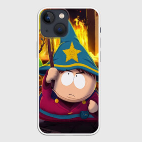 Чехол для iPhone 13 mini с принтом ЮЖНЫЙ ПАРК | SOUTH PARK (Z) в Кировске,  |  | Тематика изображения на принте: kenny | south park | кенни | мультфильмы | южный парк