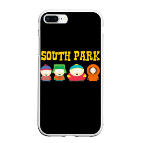 Чехол для iPhone 7Plus/8 Plus матовый с принтом South Park в Кировске, Силикон | Область печати: задняя сторона чехла, без боковых панелей | south park | американская культура | американский мультсериал | колорадо | пародия | саус парк | саут парк | черный юмор | четыре мальчика | шоу | южный парк