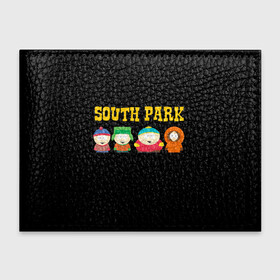 Обложка для студенческого билета с принтом South Park. в Кировске, натуральная кожа | Размер: 11*8 см; Печать на всей внешней стороне | Тематика изображения на принте: south park | американская культура | американский мультсериал | колорадо | пародия | саус парк | саут парк | черный юмор | четыре мальчика | шоу | южный парк