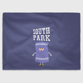 Плед 3D с принтом South Park Полотенчико в Кировске, 100% полиэстер | закругленные углы, все края обработаны. Ткань не мнется и не растягивается | Тематика изображения на принте: south park | баттерс | кайл | кени | кеннет | кенни | мультик | саус парк | стэнли | эрик | южный парк